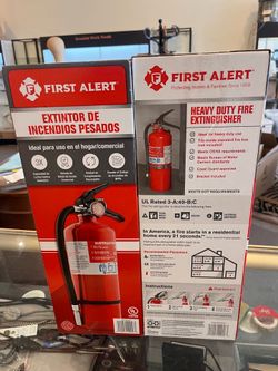 2 New Fire Extinguishers Heavy Duty