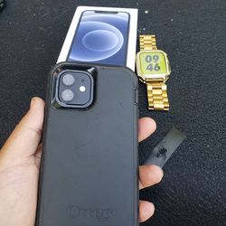 Like Brand New Conditions with No Watch for $300! Unlocked paid off Iphone 12 128GB. $280! The gold apple watch Nike Edition. All for $500! Or trade