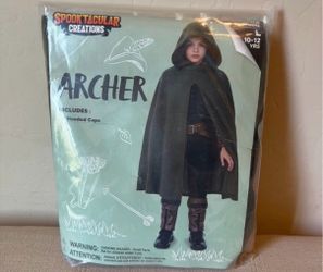 Renaissance Costumes for Kids Boys Knight Costume Green Cloak Tunic Hooded Robe Halloween Medieval Wizard Witch Cape for Halloween Party Cosplay size