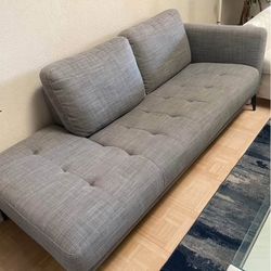 Contemporary Gray  Sofa / Couch