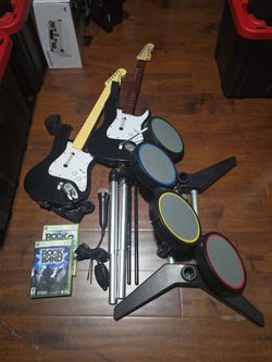 Rockband 1+2 full band set