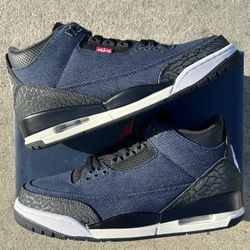 Jordan 3 Retro Levi Indigo
