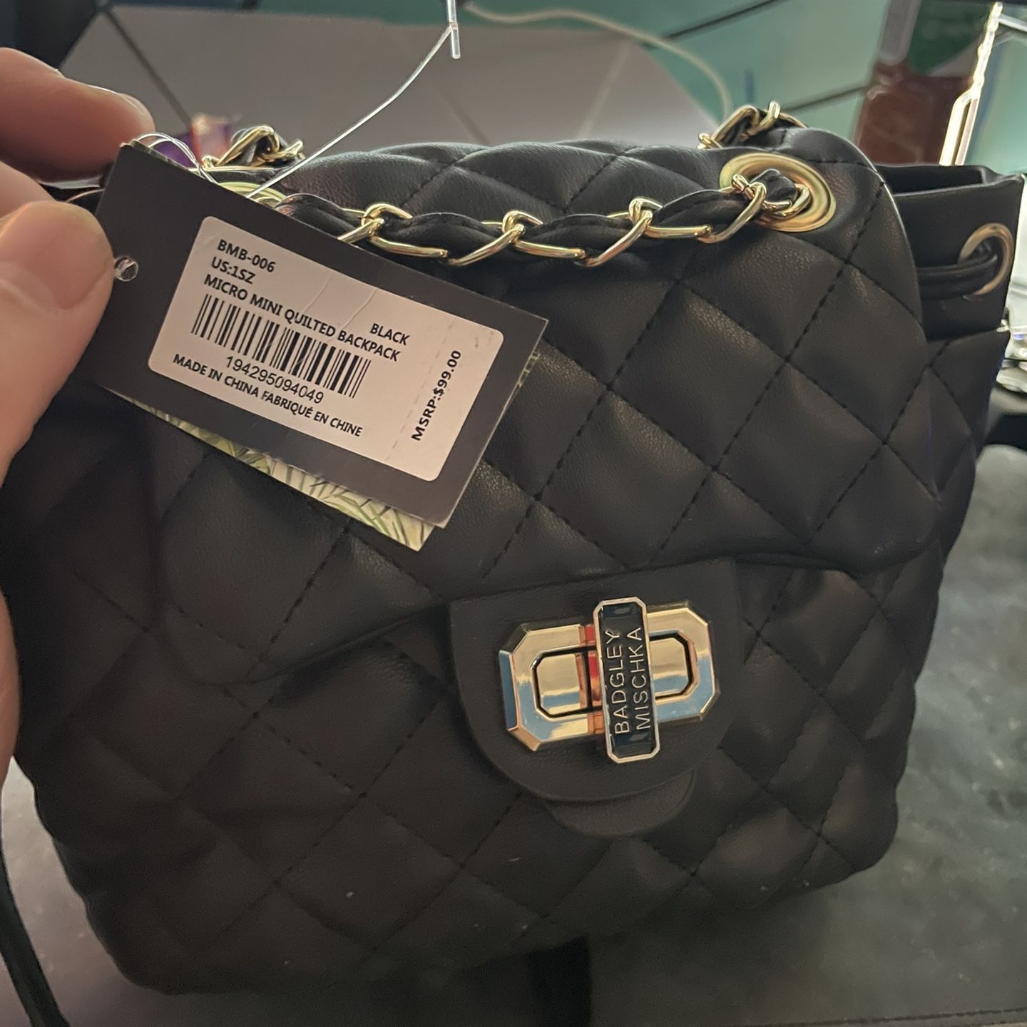 Badgley Mischka Micro Mini Backpack for Sale in Addison, IL - OfferUp