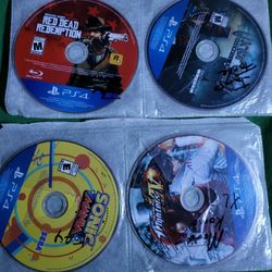 Ps4 Games Great Condition.