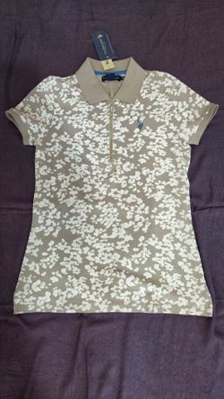 U.S. Polo Assn. Slim Fit Floral Polo T-Shirt and Express Dark Wash Jeans
