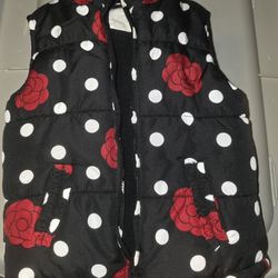 Crazy 8 Girl's Puffer Vest 2-3T