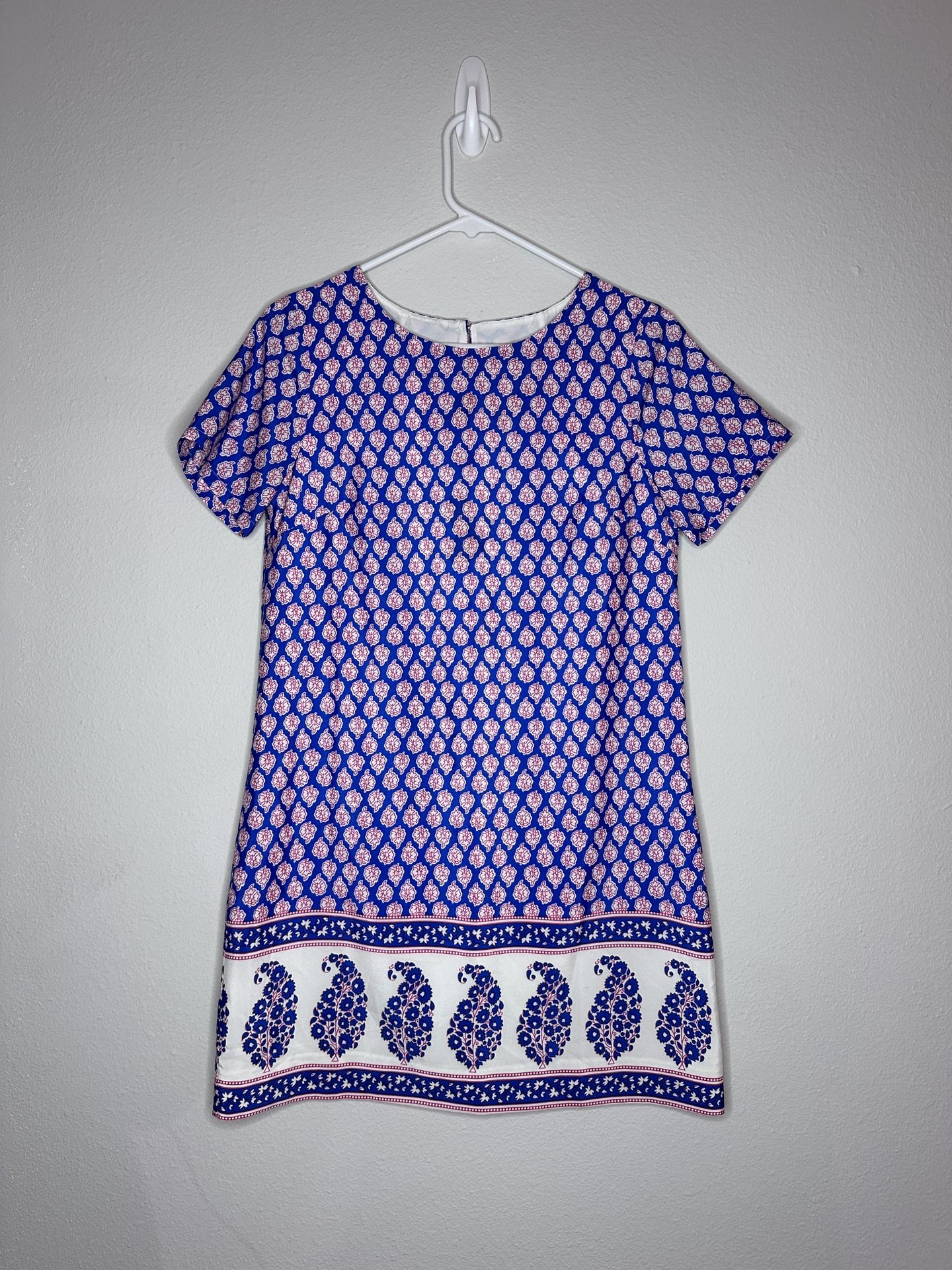 J. Crew Floral Paisley dress, Sz 4 Petite