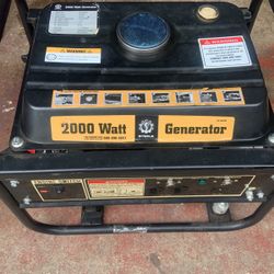 2000 Watt Generator 