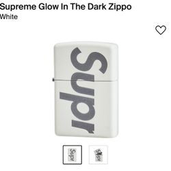 Supreme Zippo Brand New 