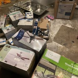 Remodeling supplies for a house