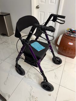 New Walker rollator / chair asking $100