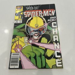 Web of Spider-Man #15  VF+💥1ST APP CHANCE!!! Marvel Comics 1986..Newsstand!!!