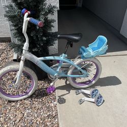 16 inch frozen huffy bicycle