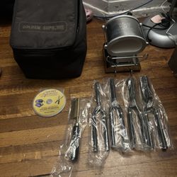 Golden Supreme Thermal Styling Set 8 Piece