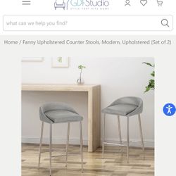 Countertop Stools  Set Of 2