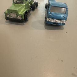 Vintage Metal Truck Set – Mini Mack + Suzuel – Die-Cast Collectibles (San Diego)