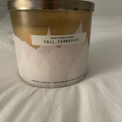 Bath & body works candle