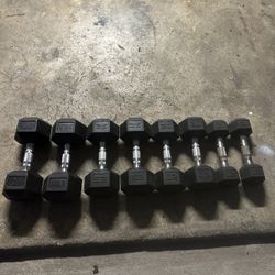 CAP - Rubber Hex Dumbbell $200