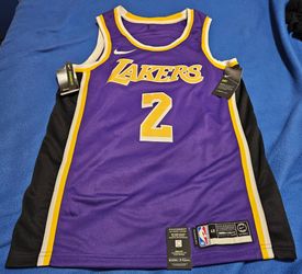 NWT Lakers Lonzo Ball Nike Swingman Jersey AA7097-504, Size 48 Large