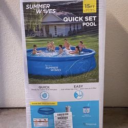 Summer Waves 15 Feet Pool New In Box