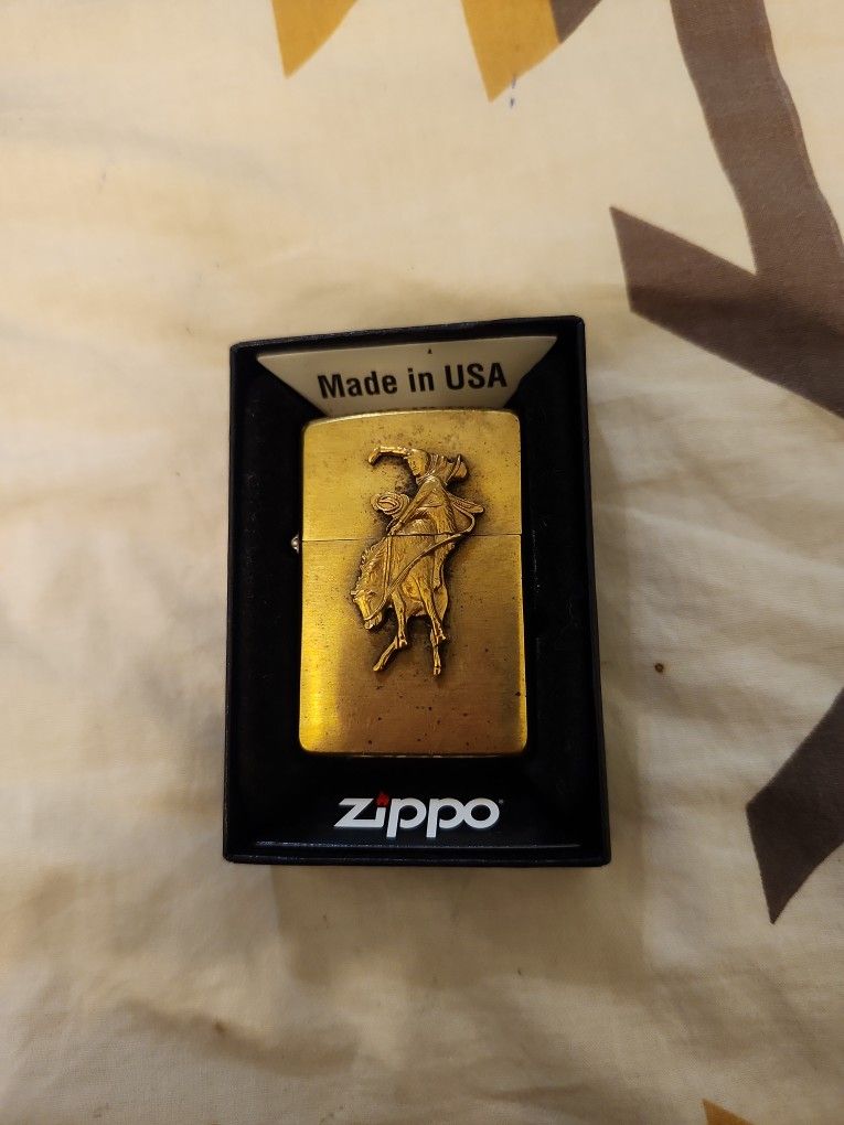 Vintage Marlboro Man Zippo Lighter