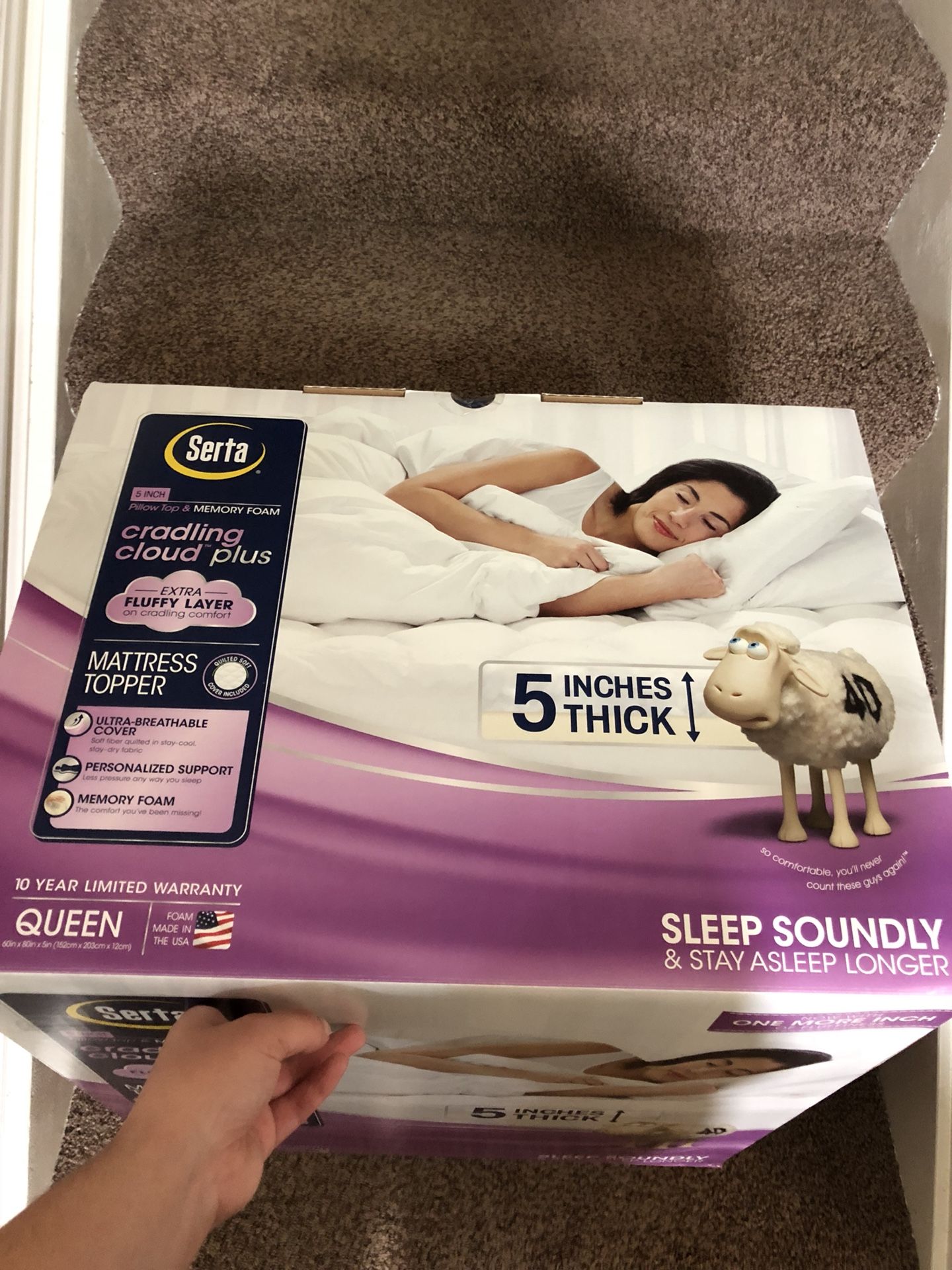 Serta Queen Mattress Topper