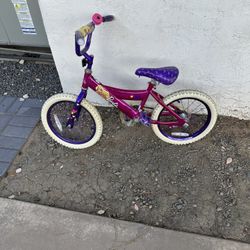 Girls Barbie Bike