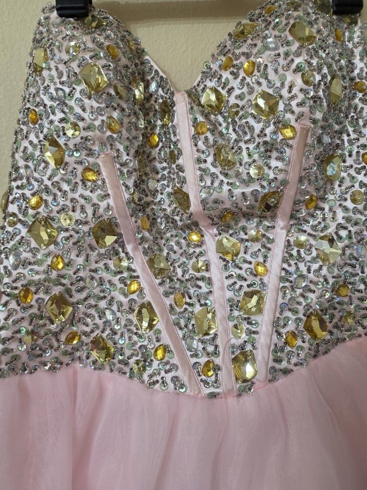 Pink Formal Ladies Dress