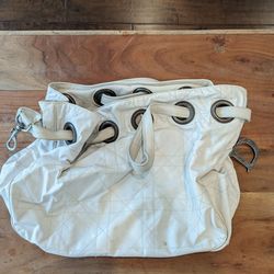 Dior Cannage Leather Quilted Drawstring bag