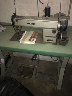 Cormecial sewing machine Juki. Per each machine. Price Firm NO. LOw BALLERS DONT ASK FOR DISCOUNT ONLY SERIOUS. BUYERS. THANKS