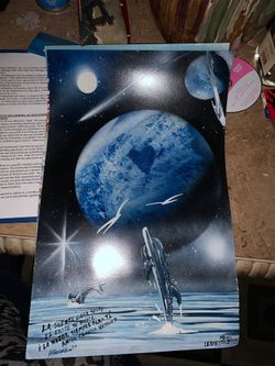 Air can painting a parallel universe