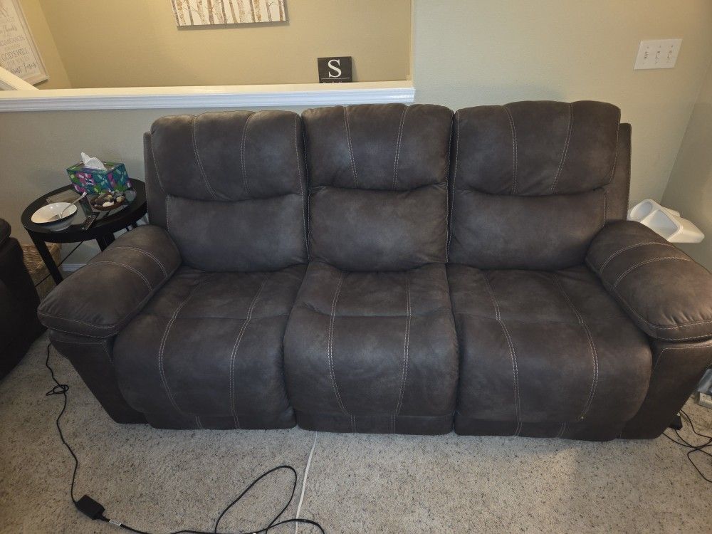 Ashley Reclining Sofa couch set