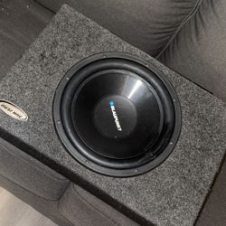 Blaupunkt 10in Sub and Amp 