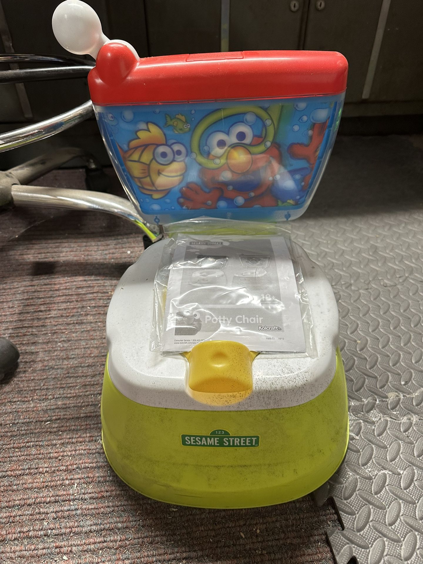 Toddlers Sesame Street Learning To Potty