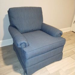 Blue Sofa Chair 