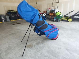 Golf club set and bag