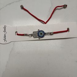 Evil Eye Red String Bracelet 