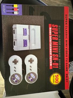 Super Mini SN-01 Classic Mini Game Console