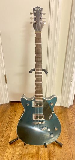 Gretsch G5222 Electromatic Double jet BT V Stop Tail Metallic Jade Gray