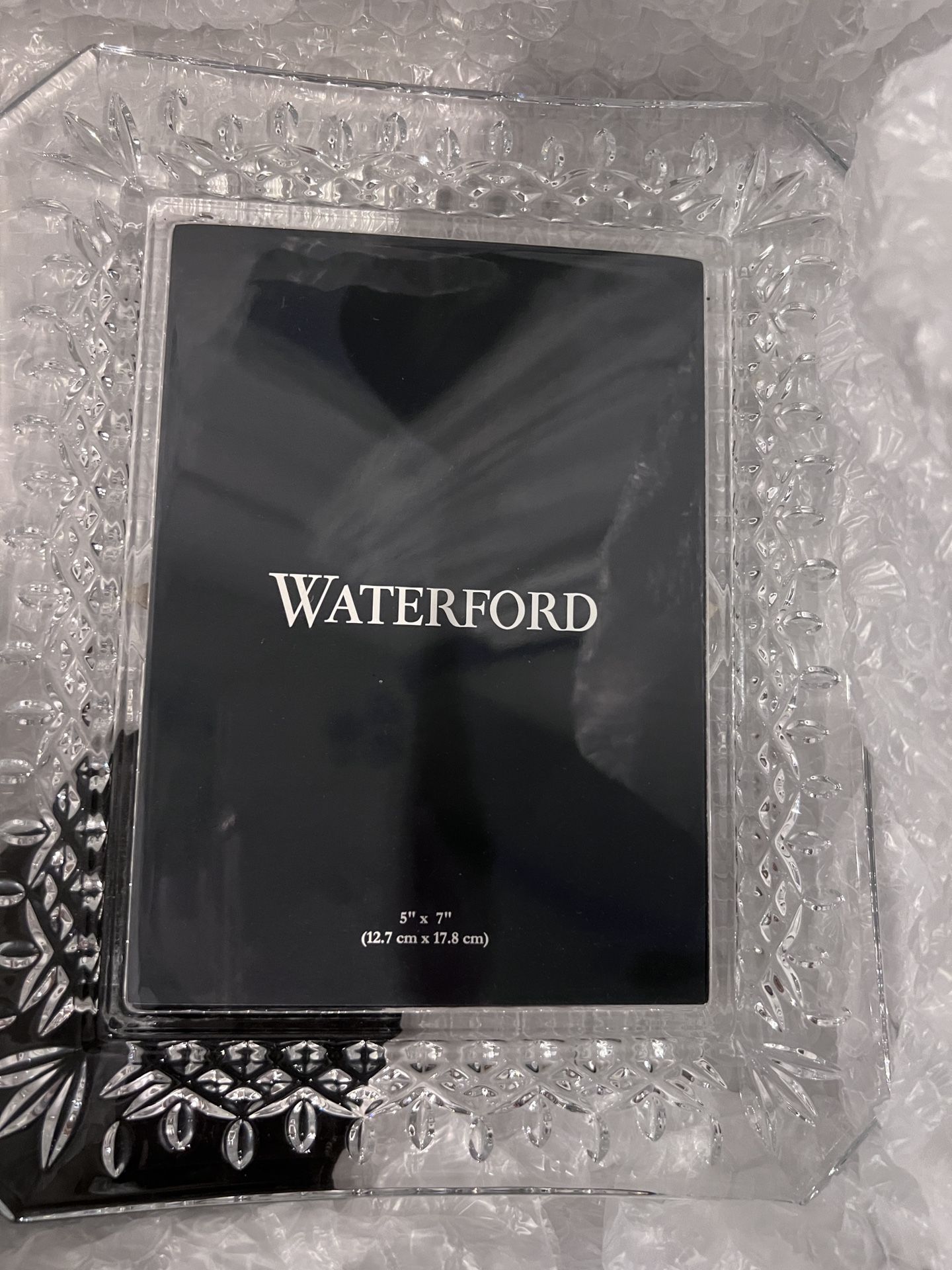 Beautiful Waterford Crystal Photo Frame