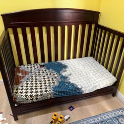 Delta 4 In 1 Convertible Crib With Mattress 