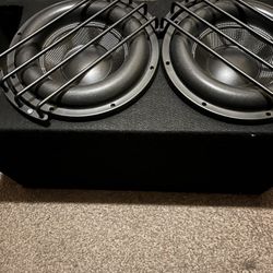 Mrmusicman CHAOS 12 Inch Subwoofers In Custom Box $699