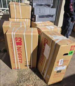 VENT INDOOR TANKLESS WATER HEATER   NRC711-DV-LP 
DIRECT VENT INDOOR TANKLESS WATER HEATER   NRC711-DV-LP
New $650 EACH TANKLESS