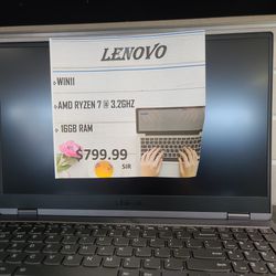 Lenovo Legion Ryzen 7 Gaming Laptop 