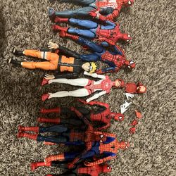 Marvel legends lot and shf naruto