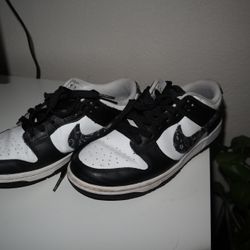 Nike Dunks Low Black Paisley 
