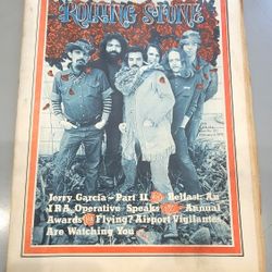 Vintage Rolling Stone Magazine (1972 Grateful Dead Cover)
