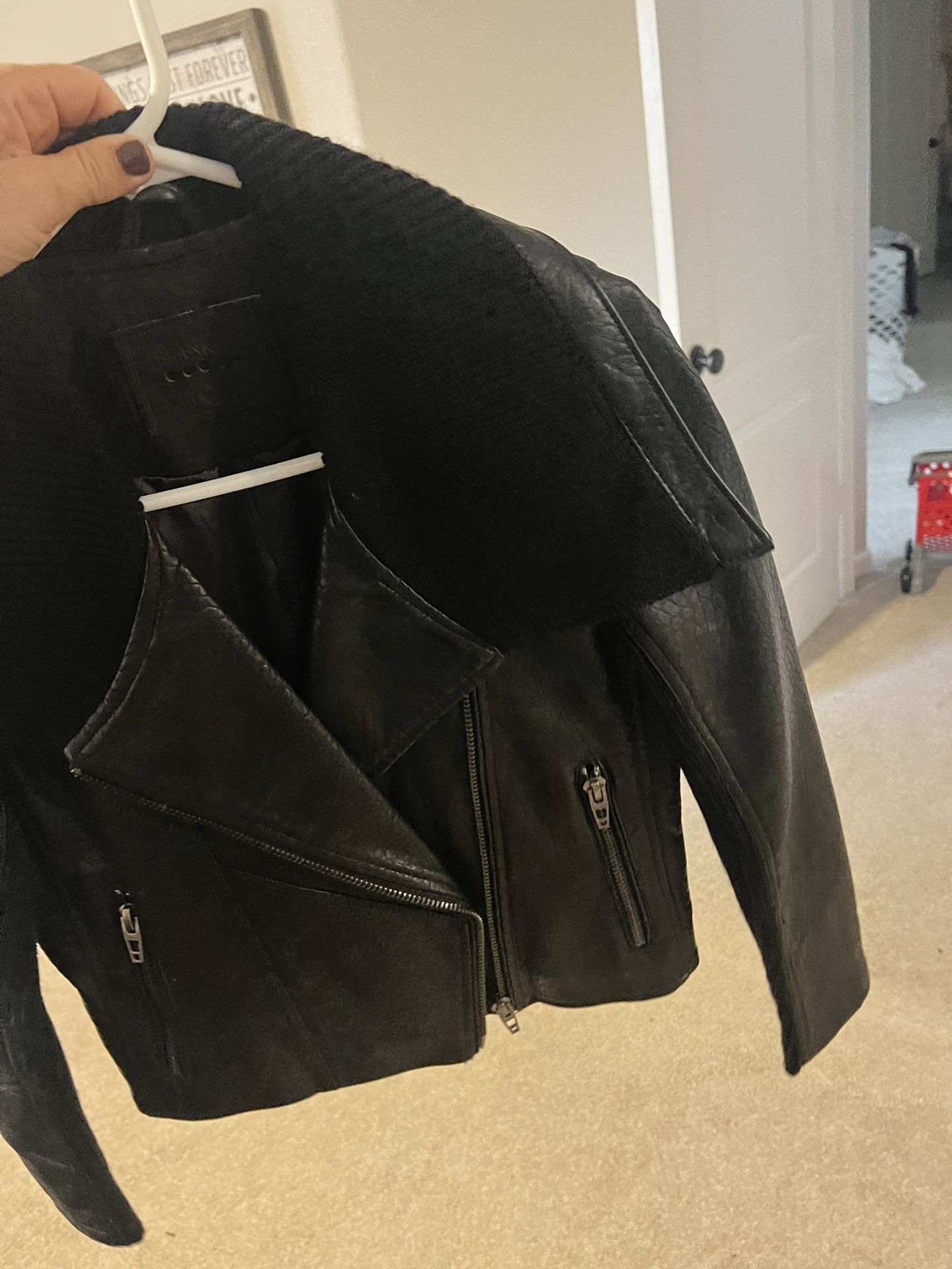 Blank NYC Leather Jacket 