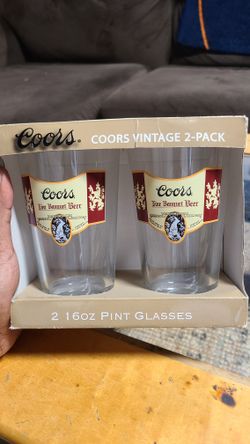 Coors Pint Glasses