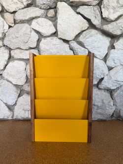 1960s style Mid-Century Modern Magazine Rack